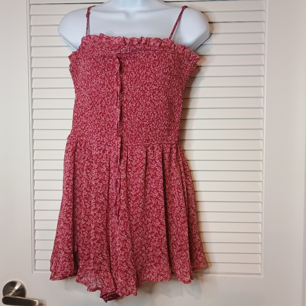 Trixx Floral Pink casual Romer adjustable spaghetti straps size medium